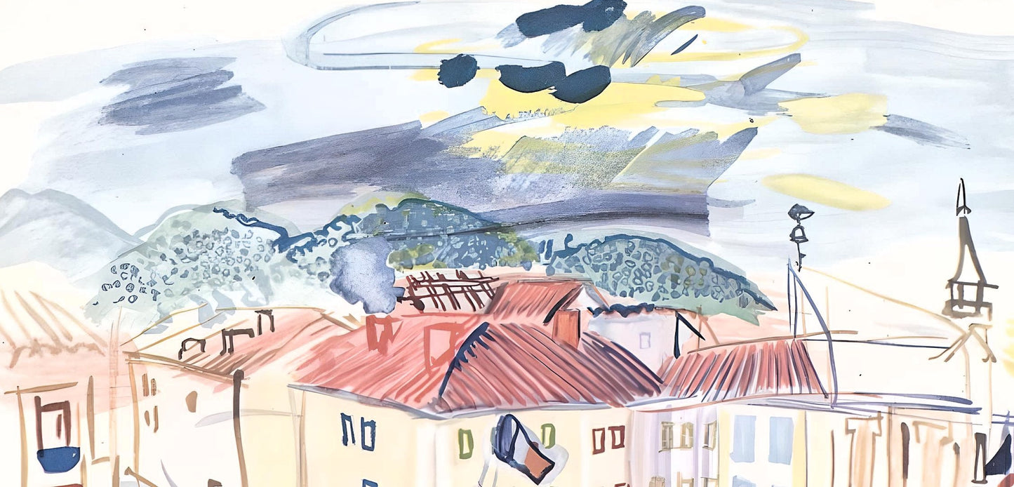 Raoul Dufy, Aspet Pavoise, Vacances Forces