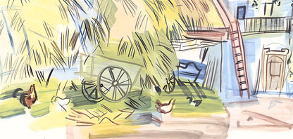 Raoul Dufy, La Belle Grange De Lestel, Vacances Forces