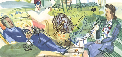 Raoul Dufy, Dans Le Jardin De Montsauns, Vacances Forces