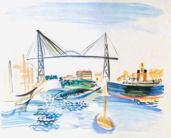 Raoul Dufy, Le Vieux-Port, Vacances Forces