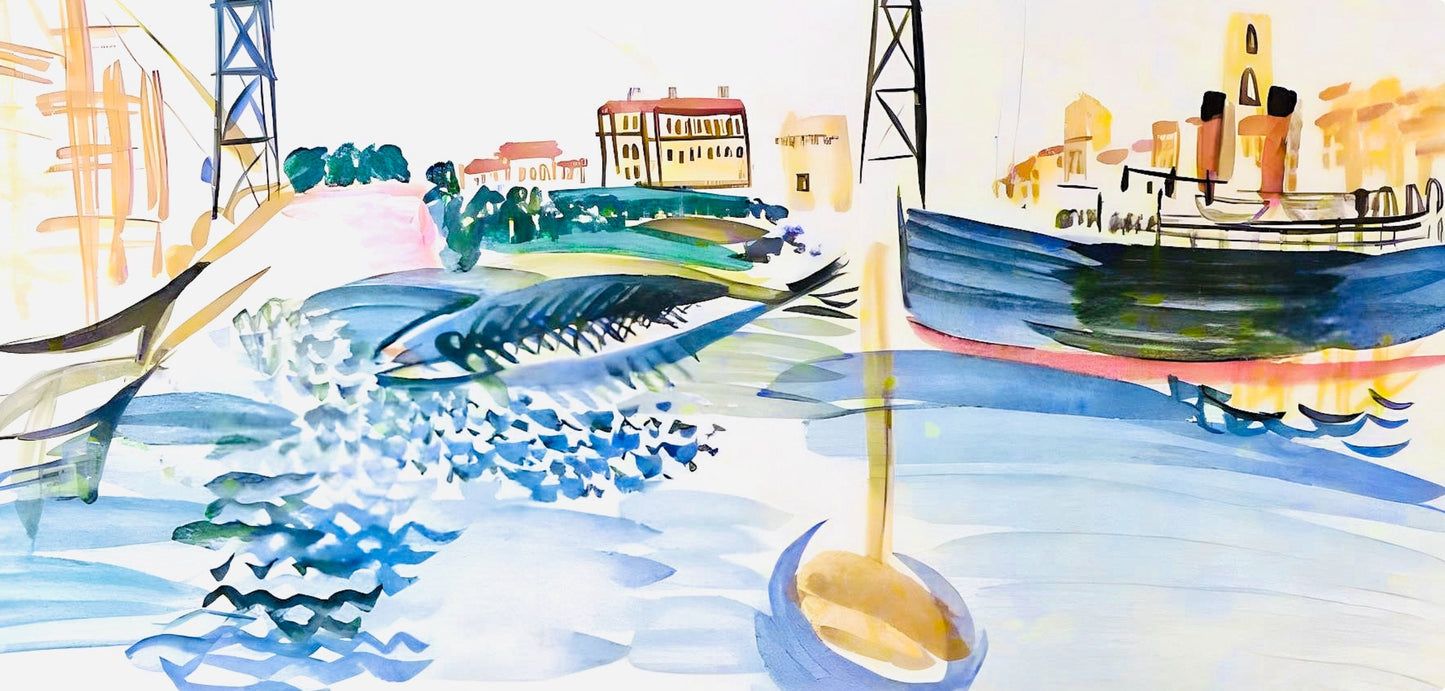Raoul Dufy, Le Vieux-Port, Vacances Forces