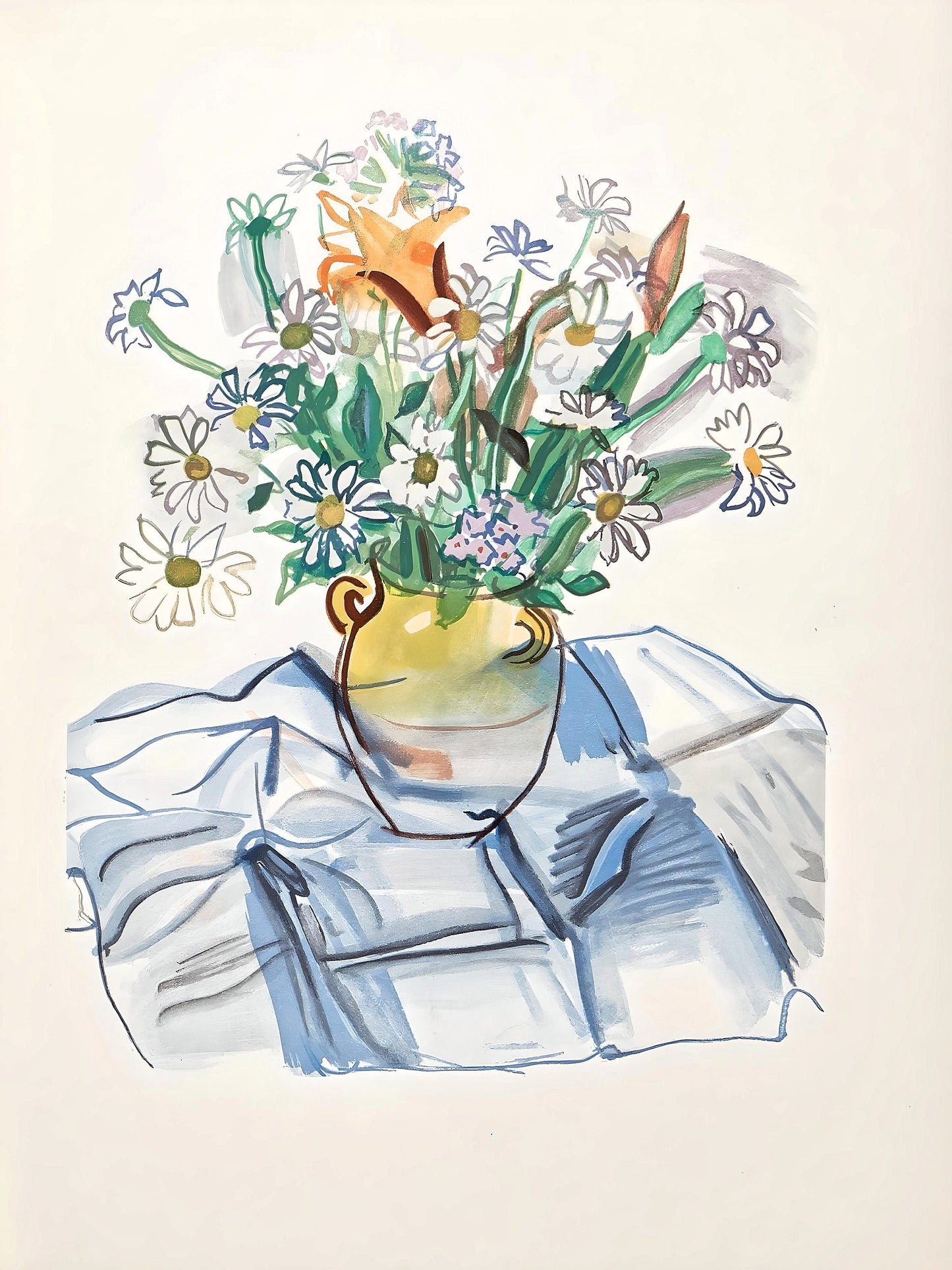 Raoul Dufy, Bouquet, Vacances Forces