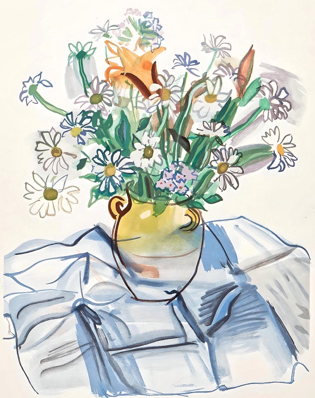 Raoul Dufy, Bouquet, Vacances Forces