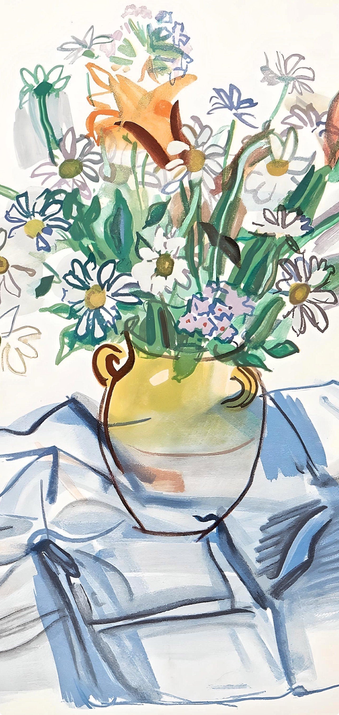 Raoul Dufy, Bouquet, Vacances Forces