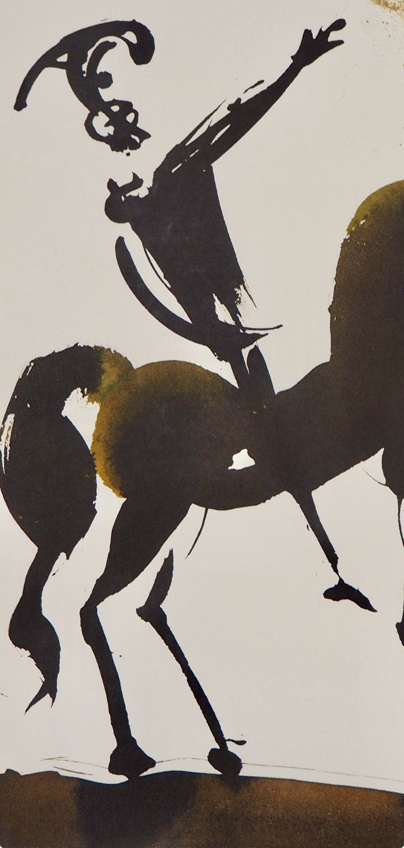 Salvador Dali, Composition (Michler/Lpsinger 1600; Field 69-3), Biblia Sacra, Lithograph