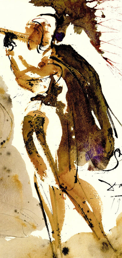 Salvador Dali, Composition (Michler/Lpsinger 1600; Field 69-3), Biblia Sacra, Lithograph