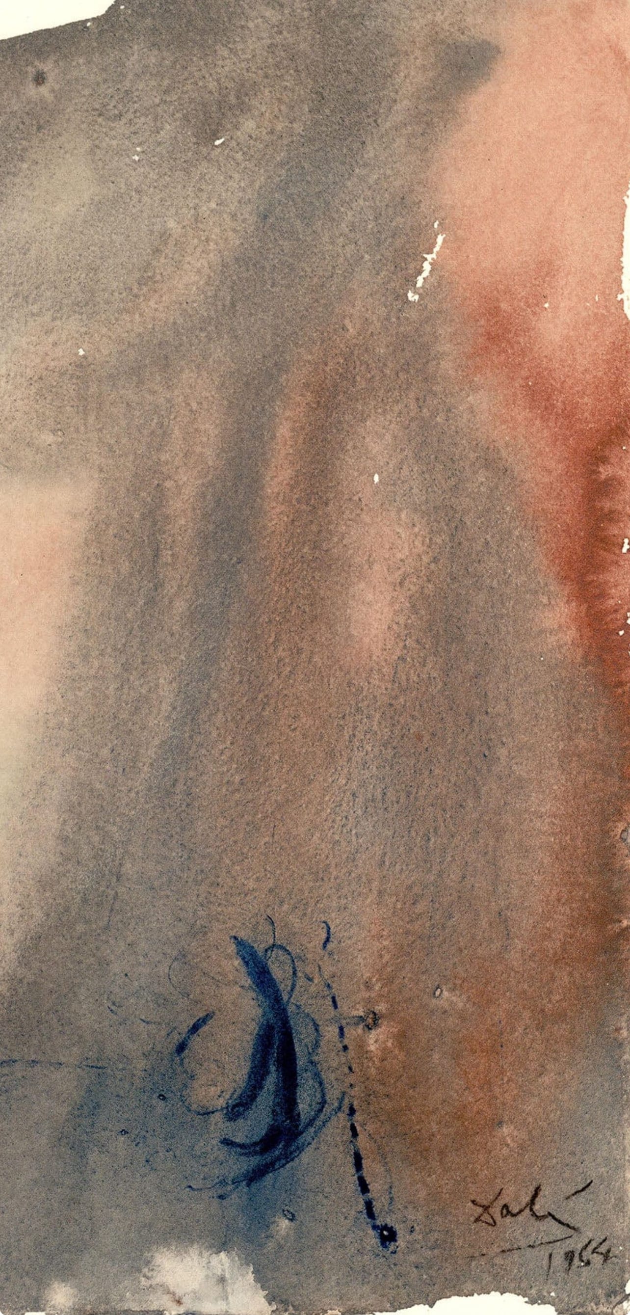 Salvador Dali, Composition (Michler/Lpsinger 1600; Field 69-3), Biblia Sacra, Lithograph