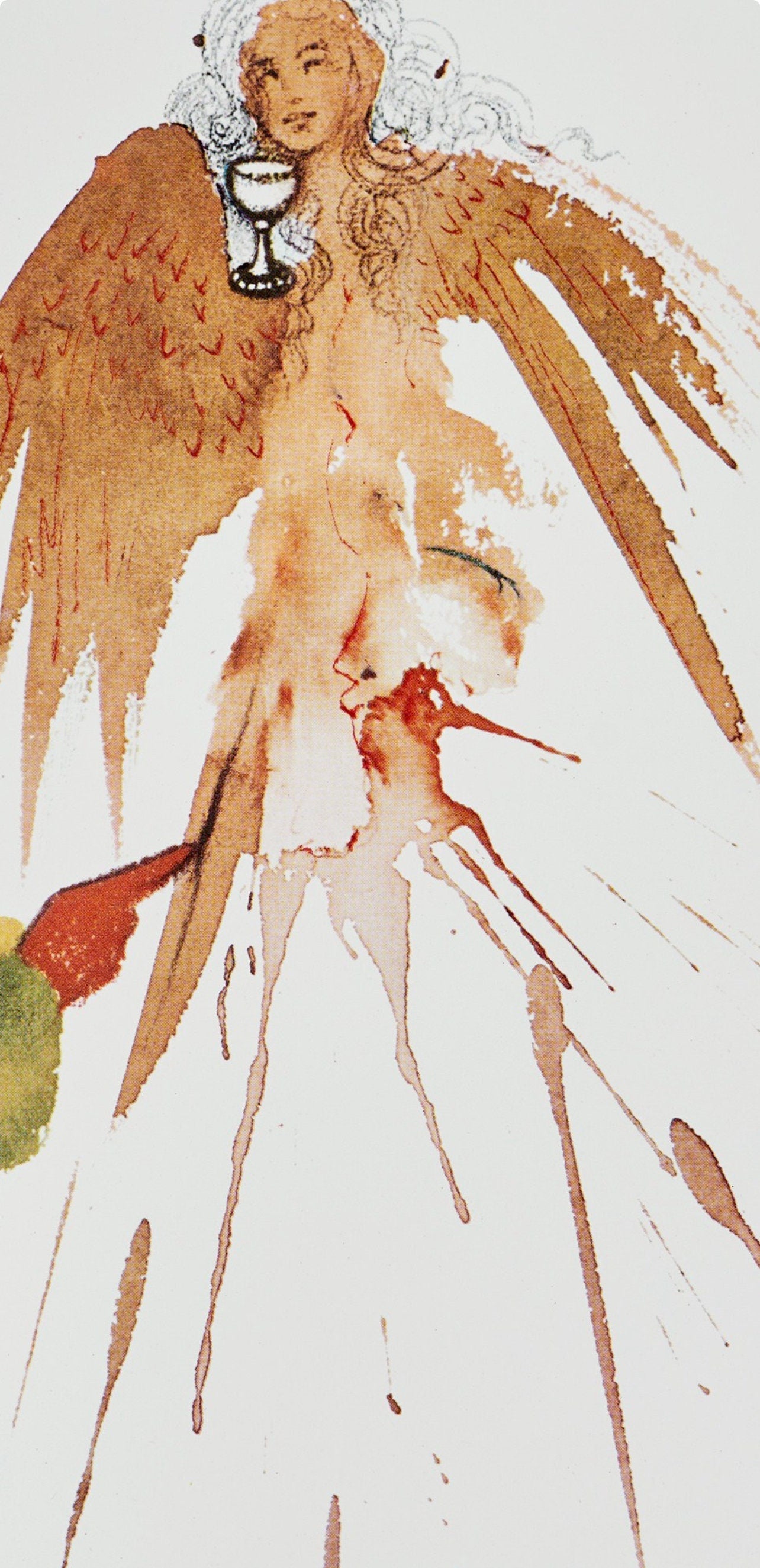 Salvador Dali, Composition (Michler/Lpsinger 1600; Field 69-3), Biblia Sacra, Lithograph