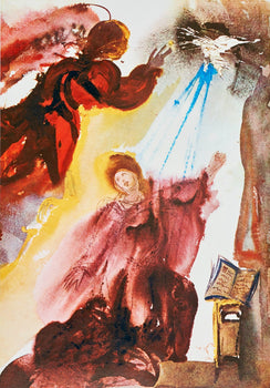 Salvador Dali, Composition (Michler/Lpsinger 1600; Field 69-3), Biblia Sacra, Lithograph