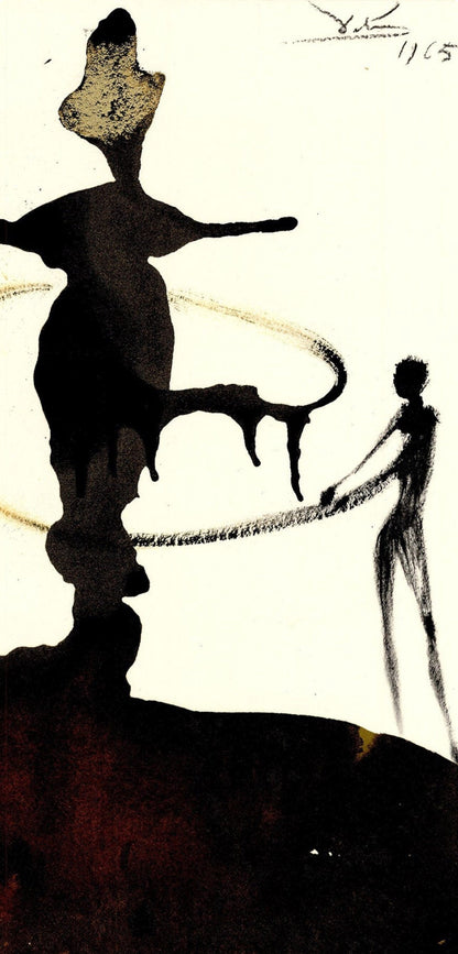 Salvador Dali, Composition (Michler/Lpsinger 1600; Field 69-3), Biblia Sacra, Lithograph