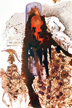 Salvador Dali, Composition (Michler/Lpsinger 1600; Field 69-3), Biblia Sacra, Lithograph