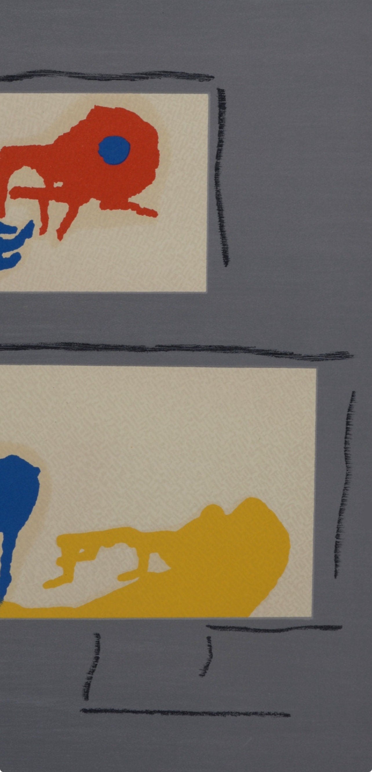 Max Ernst, Composition (Monod 2619; Spies/Leppien A19/C), Dent Prompte