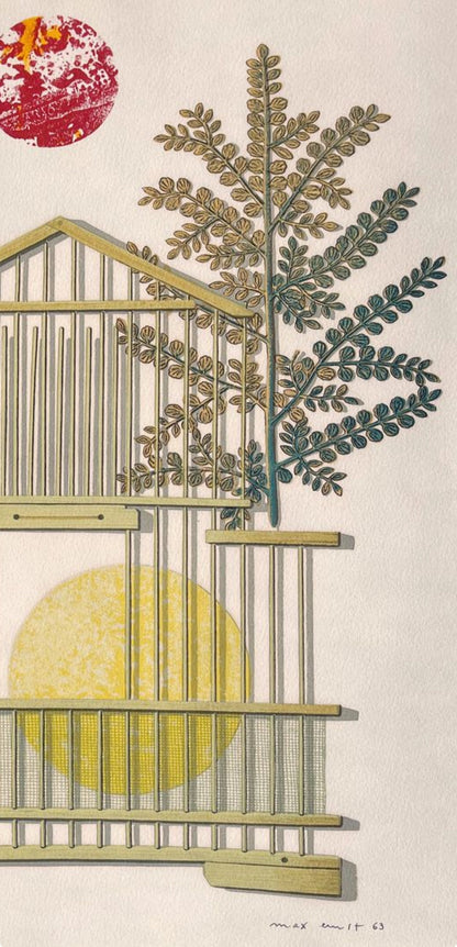 Max Ernst, Composition (Monod 2619; Spies/Leppien A19/C), Dent Prompte