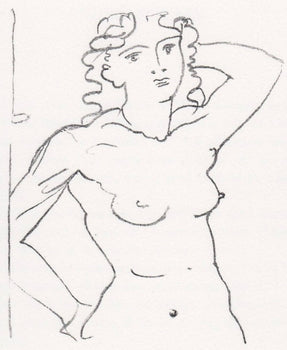 Andr Derain, Buste De Femme, Souvenirs Et Portraits D'Artistes, Lithograph