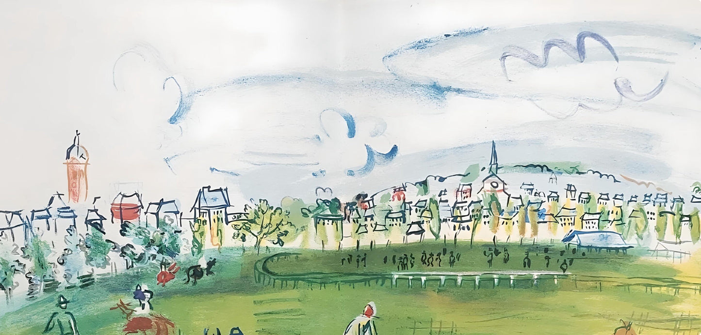 Raoul Dufy, Composition, Les Ctes Normandes, Lithograph