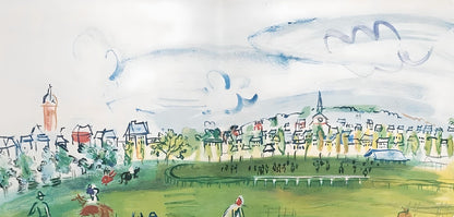 Raoul Dufy, Composition, Les Ctes Normandes, Lithograph