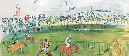 Raoul Dufy, Composition, Les Ctes Normandes, Lithograph