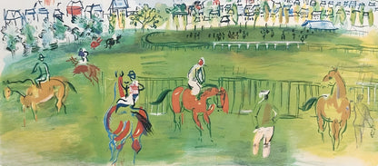 Raoul Dufy, Composition, Les Ctes Normandes, Lithograph