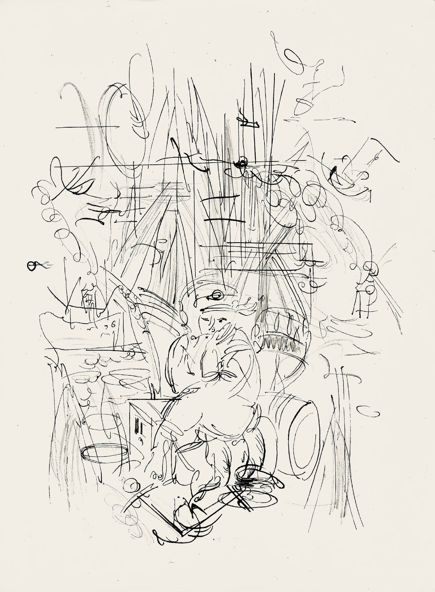 Raoul Dufy, Composition, Les Ctes Normandes, Lithograph