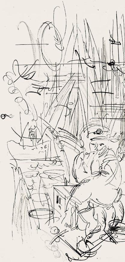 Raoul Dufy, Composition, Les Ctes Normandes, Lithograph