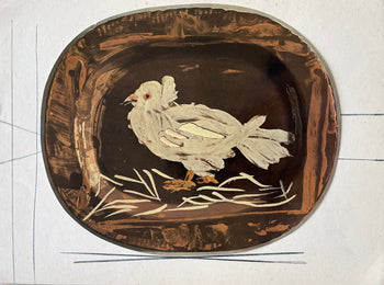 Pablo Picasso, Tude Pour La Cramique, Cramiques De Picasso (Orozco 105), Lithograph And Collotype