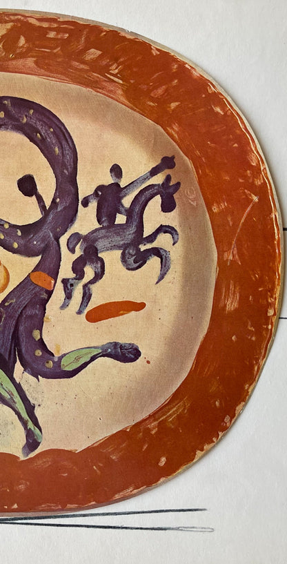 Pablo Picasso, Tude Pour La Cramique, Cramiques De Picasso (Orozco 105), Lithograph And Collotype