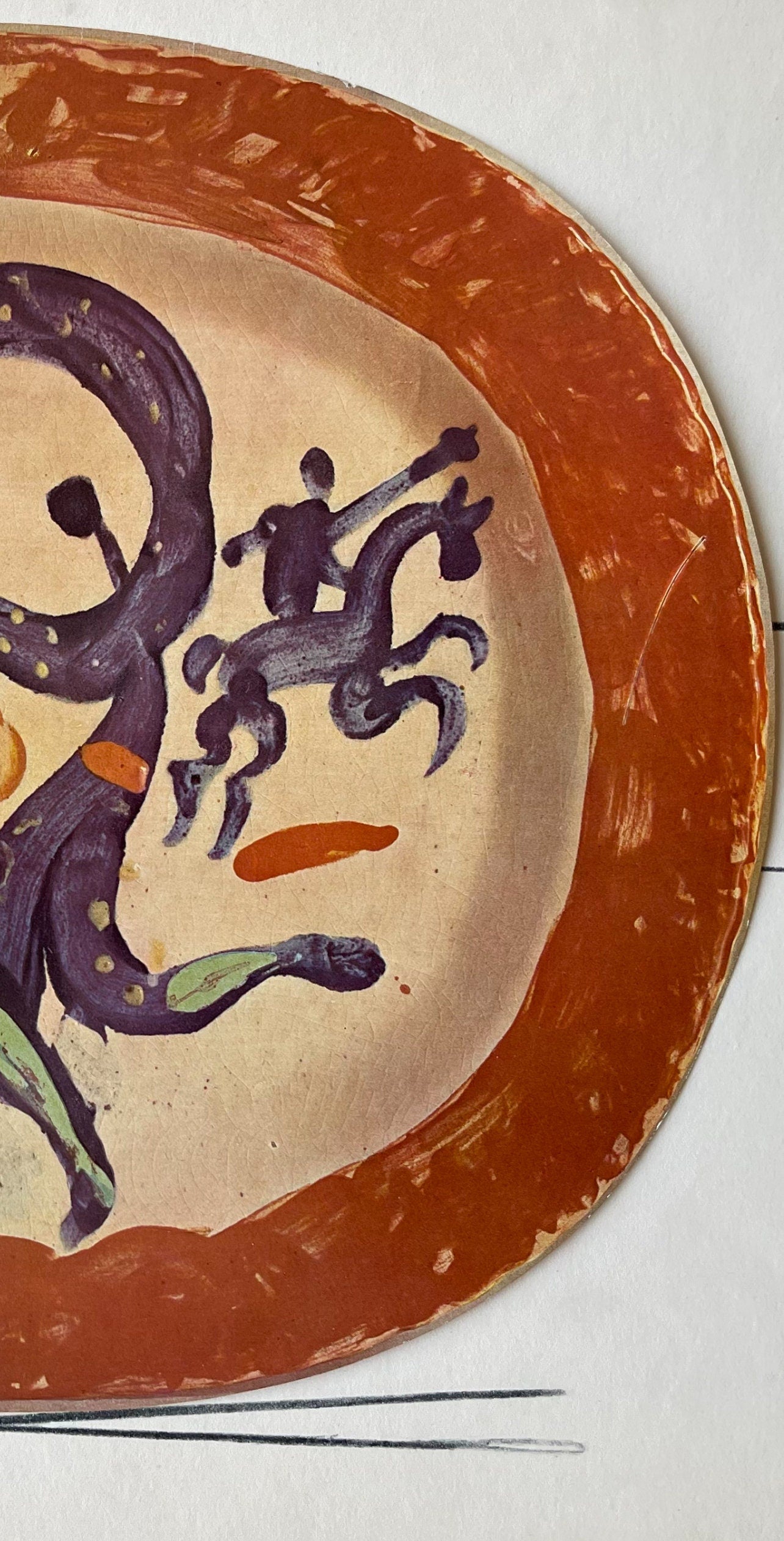 Pablo Picasso, Tude Pour La Cramique, Cramiques De Picasso (Orozco 105), Lithograph And Collotype