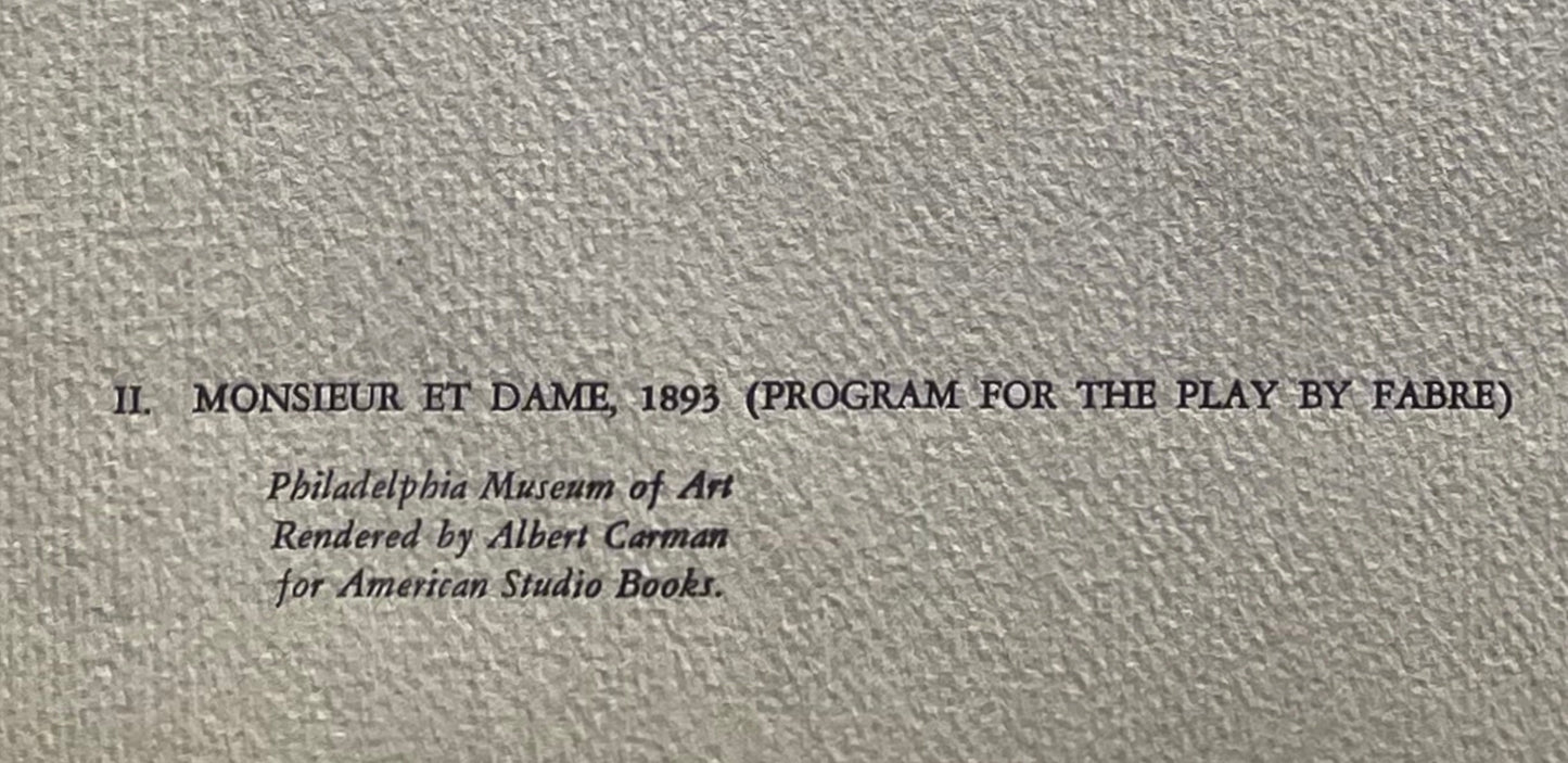 Henri De Toulouse-Lautrec, Monsieur Et Dame, Tlautrec, Philadelphia Museum Of Art, Lithograph