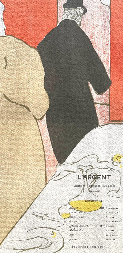 Henri De Toulouse-Lautrec, Monsieur Et Dame, Tlautrec, Philadelphia Museum Of Art, Lithograph