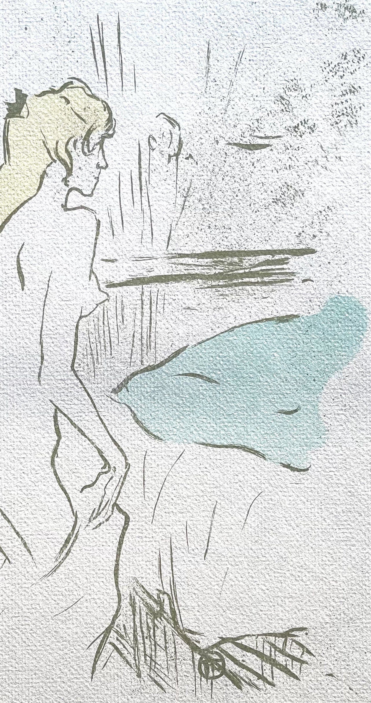 Henri De Toulouse-Lautrec, Tude De Femme, Tlautrec, Philadelphia Museum Of Art, Lithograph