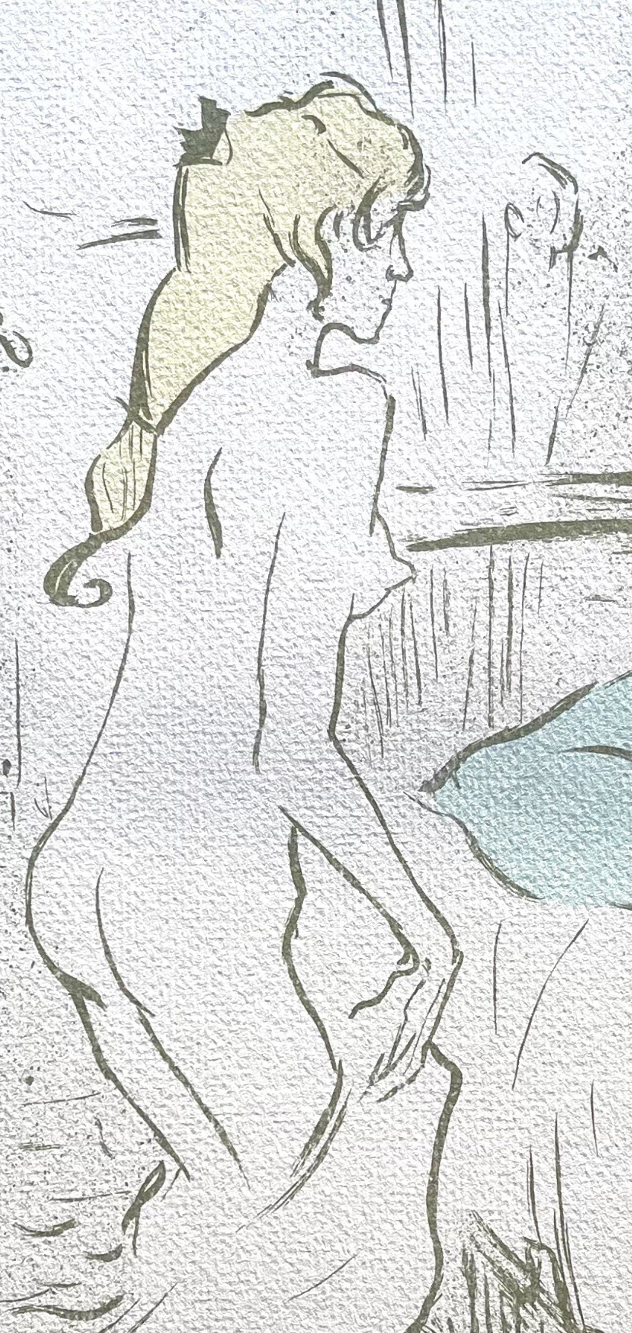 Henri De Toulouse-Lautrec, Tude De Femme, Tlautrec, Philadelphia Museum Of Art, Lithograph