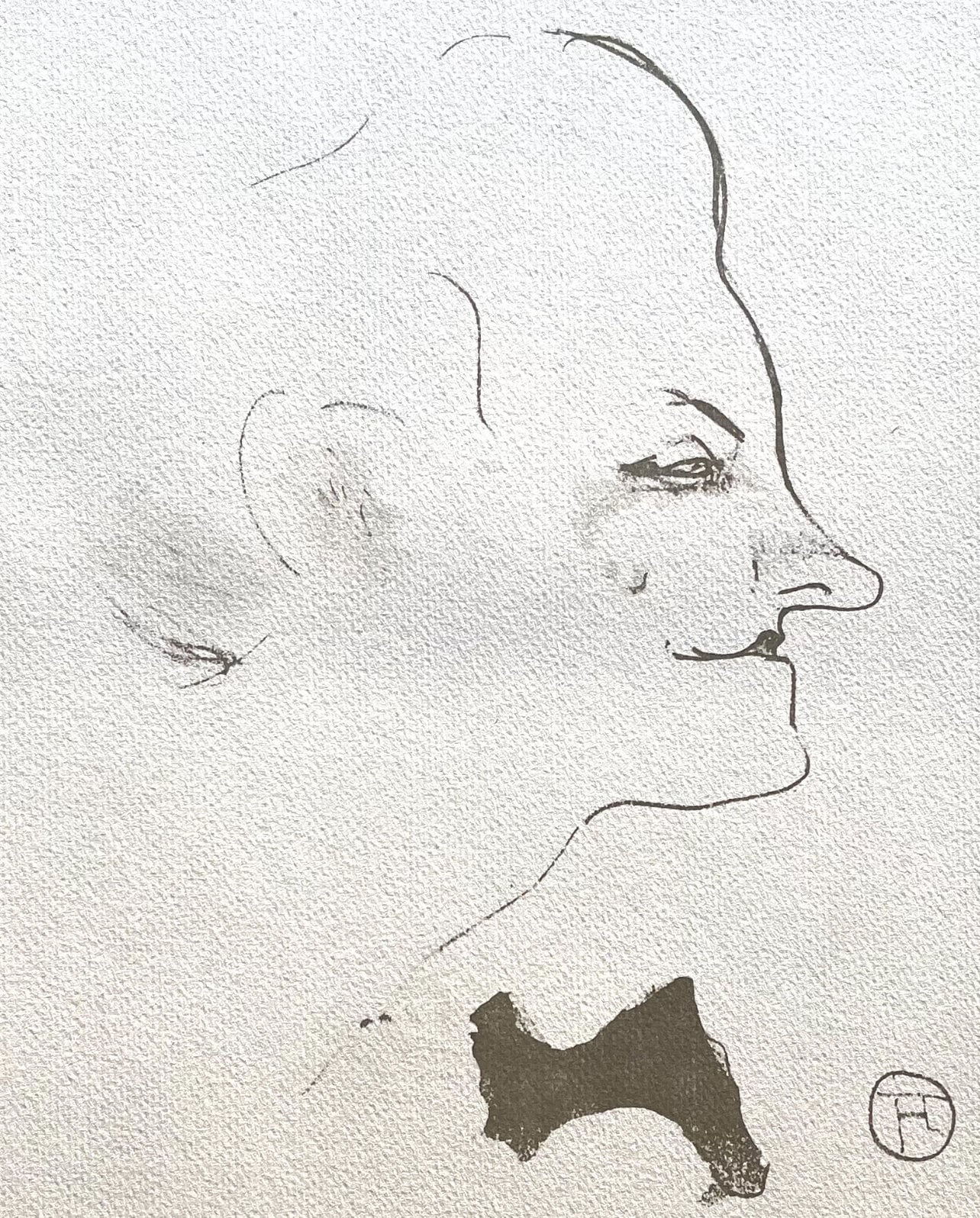 Henri De Toulouse-Lautrec, Yvette Guilbert, Tlautrec, Philadelphia Museum Of Art, Lithograph