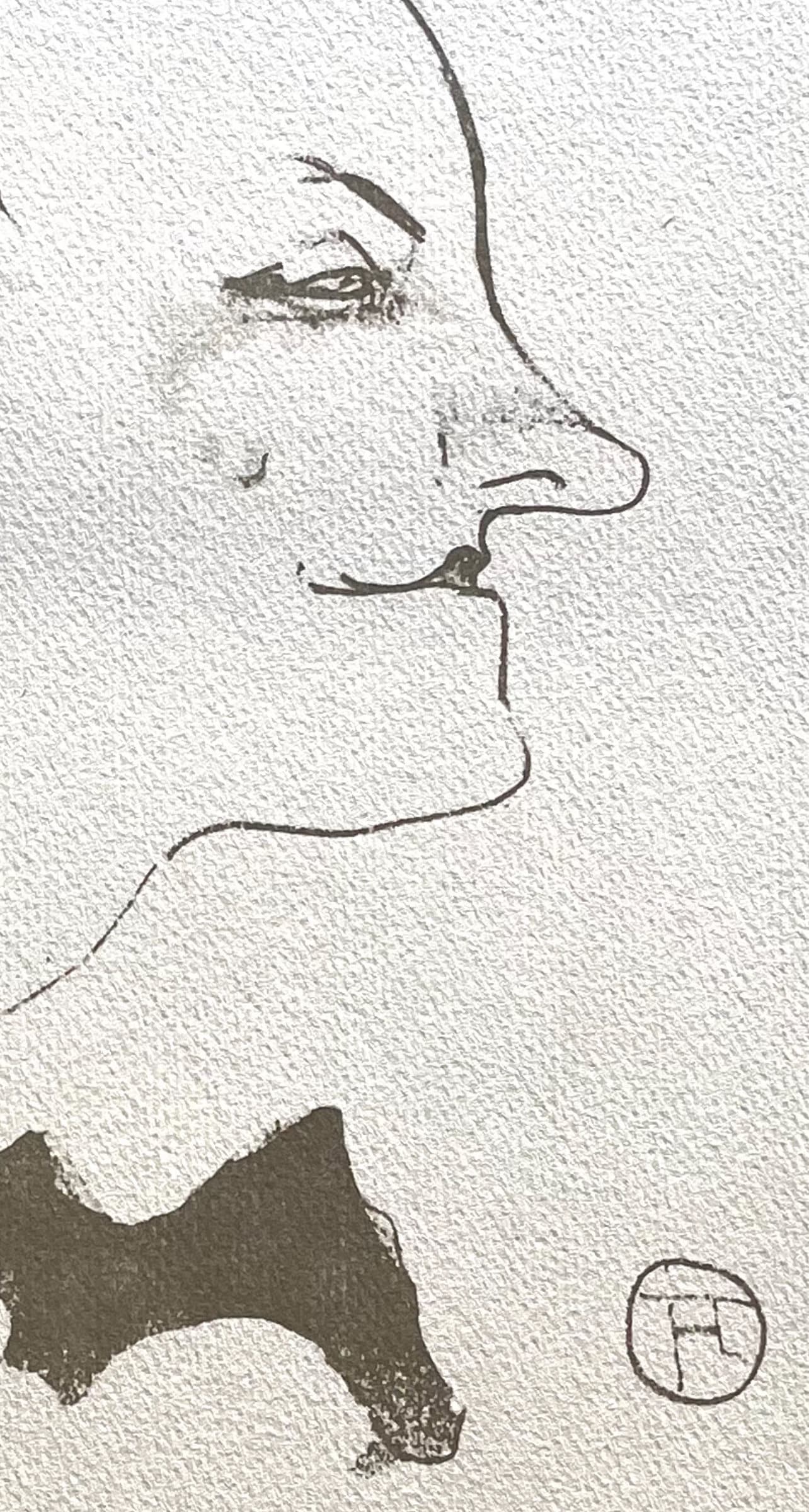 Henri De Toulouse-Lautrec, Yvette Guilbert, Tlautrec, Philadelphia Museum Of Art, Lithograph