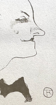 Henri De Toulouse-Lautrec, Yvette Guilbert, Tlautrec, Philadelphia Museum Of Art, Lithograph