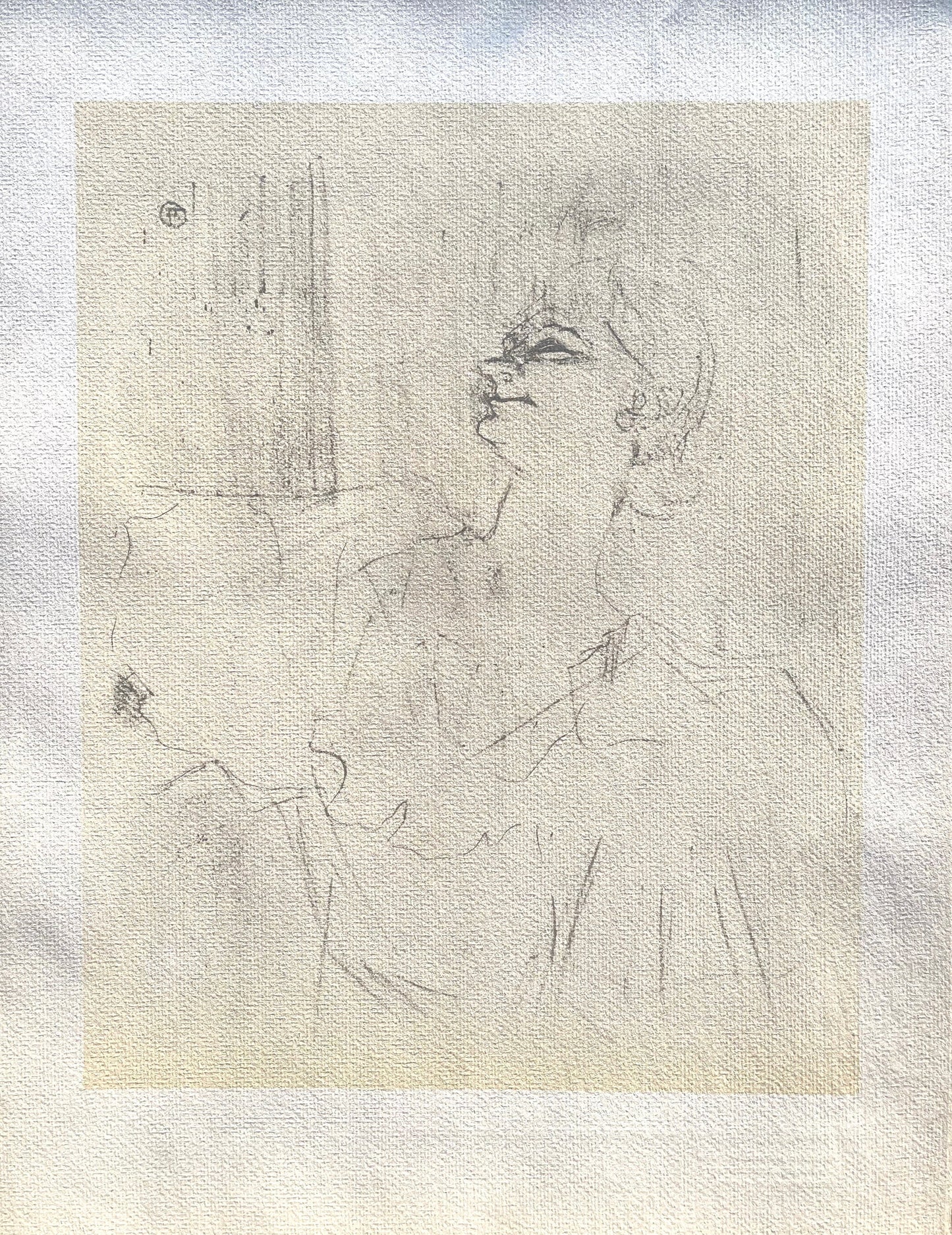 Henri De Toulouse-Lautrec, A Menilmontant De Bruant, Tlautrec, Philadelphia Museum Of Art,