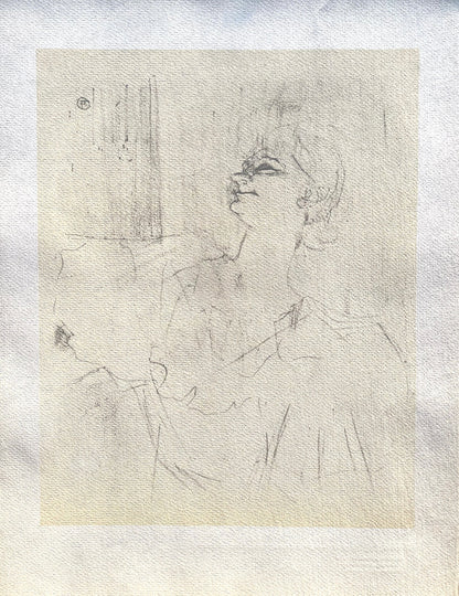 Henri De Toulouse-Lautrec, A Menilmontant De Bruant, Tlautrec, Philadelphia Museum Of Art,