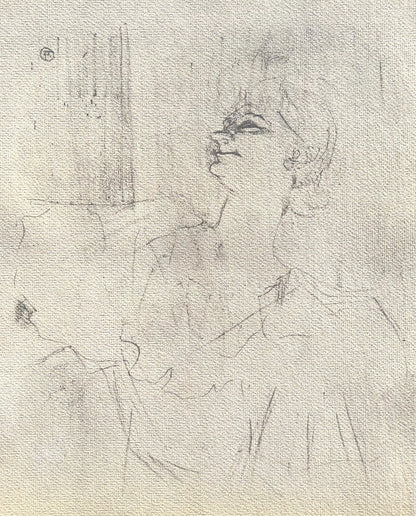 Henri De Toulouse-Lautrec, A Menilmontant De Bruant, Tlautrec, Philadelphia Museum Of Art,