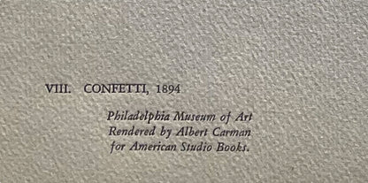 Henri De Toulouse-Lautrec, Confetti, Tlautrec, Philadelphia Museum Of Art, Lithograph