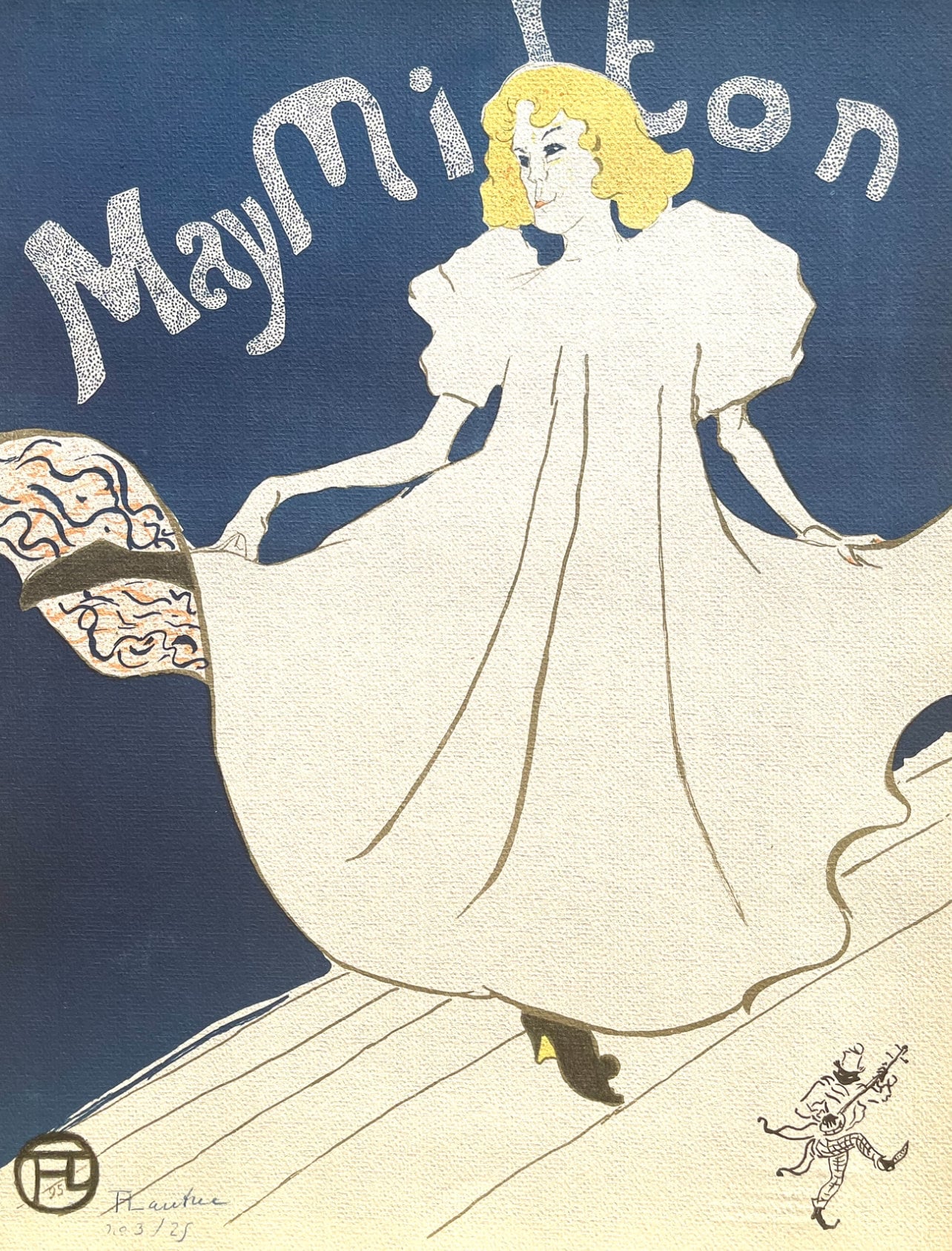 Henri De Toulouse-Lautrec, May Milton, Tlautrec, Philadelphia Museum Of Art, Lithograph