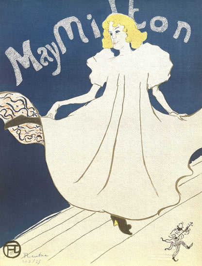 Henri De Toulouse-Lautrec, May Milton, Tlautrec, Philadelphia Museum Of Art, Lithograph