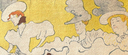 Henri De Toulouse-Lautrec, La Troupe De Mademoiselle Eglantine, Tlautrec, Philadelphia Museum Of