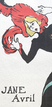 Henri De Toulouse-Lautrec, Jane Avril, Tlautrec, Philadelphia Museum Of Art, Lithograph
