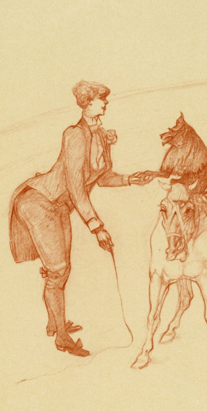 Henri De Toulouse-Lautrec, La Dresseuse D'Animaux, The Circus By Toulouse-Lautrec, Lithograph