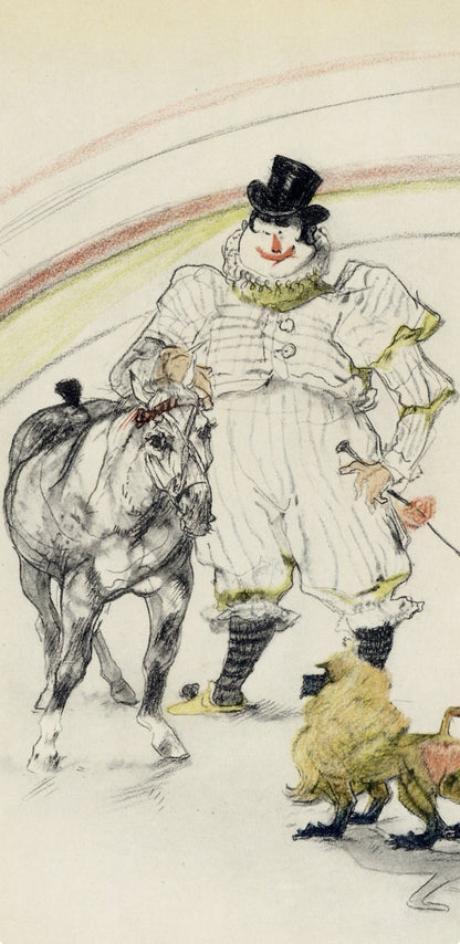 Henri De Toulouse-Lautrec, Cheval Et Singe Dress, The Circus By Toulouse-Lautrec, Lithograph