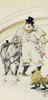 Henri De Toulouse-Lautrec, Cheval Et Singe Dress, The Circus By Toulouse-Lautrec, Lithograph