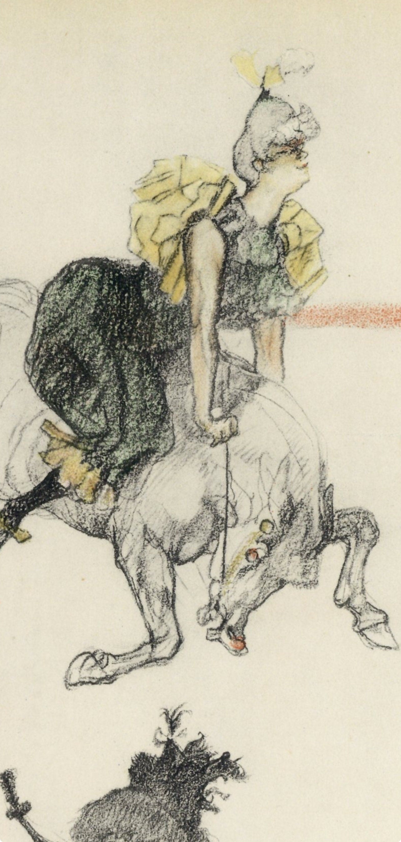Henri De Toulouse-Lautrec, Dans Les Coulisses, The Circus By Toulouse-Lautrec, Lithograph