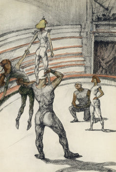 Henri De Toulouse-Lautrec, Travail De Tapis, The Circus By Toulouse-Lautrec, Lithograph