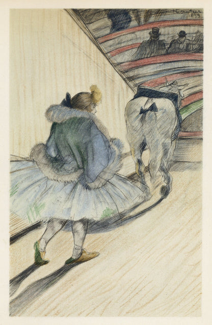 Henri De Toulouse-Lautrec, Entre En Piste, The Circus By Toulouse-Lautrec, Lithograph