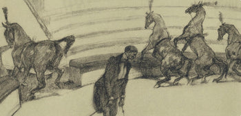 Henri De Toulouse-Lautrec, Chevaux En Liberte, The Circus By Toulouse-Lautrec, Lithograph
