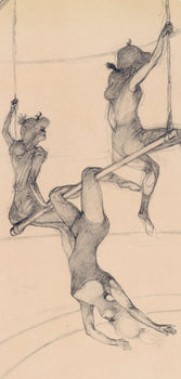 Henri De Toulouse-Lautrec, Le Trapeze Volant, The Circus By Toulouse-Lautrec, Lithograph